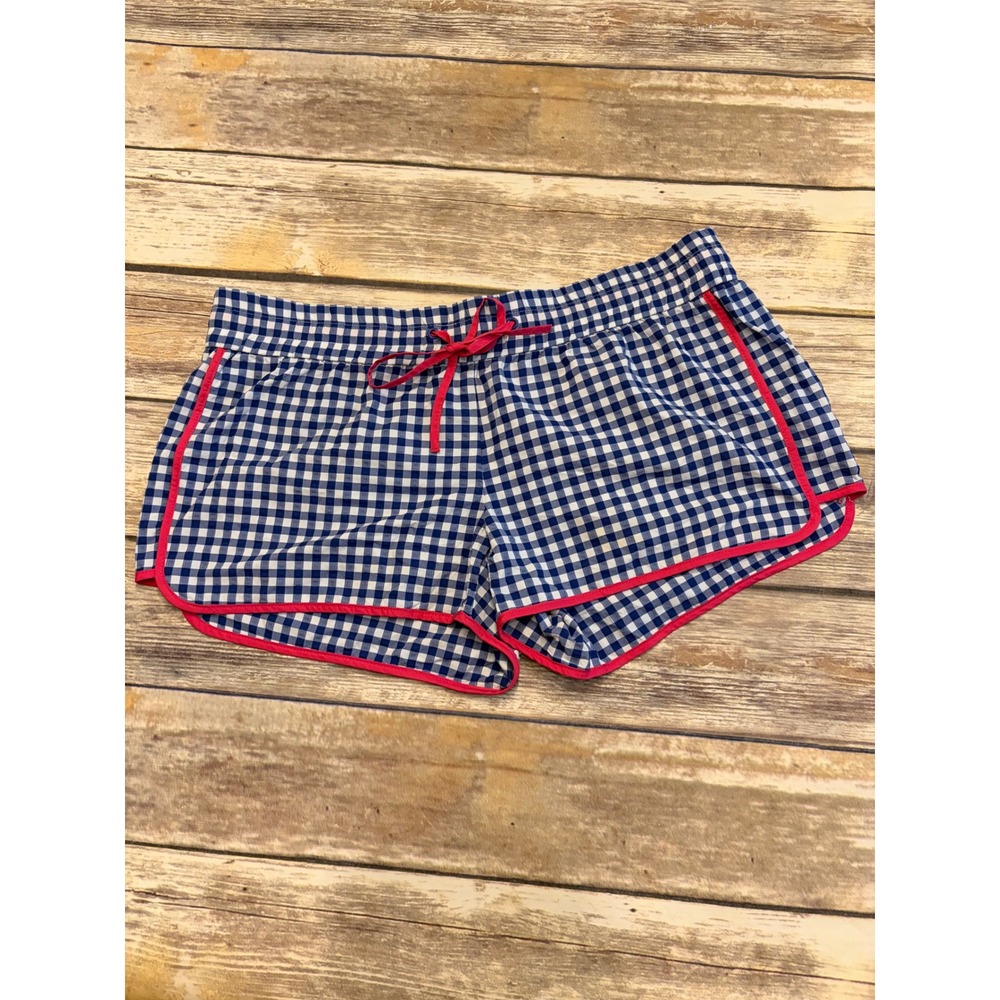 Vineyard Vines Gingham Shorts Womens Medium Preppy Coastal Summer Beach Vacation